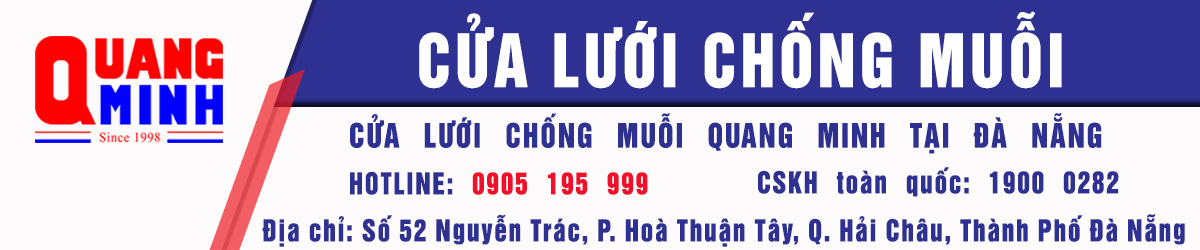 CỬA LƯỚI CHỐNG MUỖI ĐÀ NẴNG, CỬA LƯỚI QUANG MINH