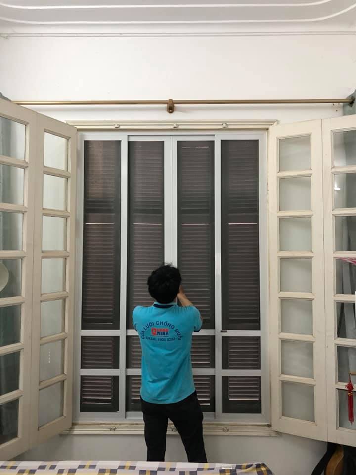 thi công cửa lưới chống muỗi đà nẵng