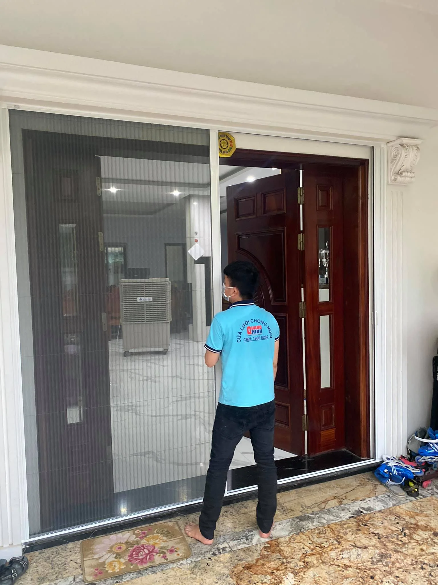 Cửa lưới chống muỗi Ninh Bình