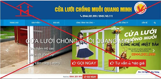 Cửa xếp lá nhựa