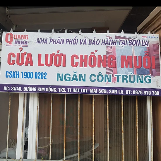 CỬA LƯỚI CHỐNG MUỖI SƠN LA