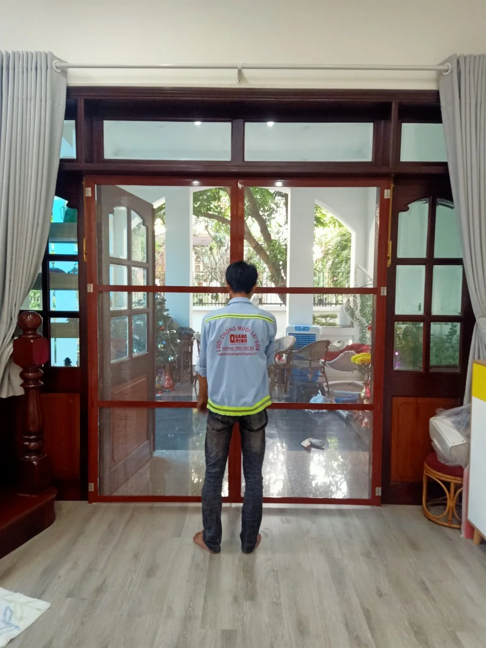 cửa lưới chống muỗi sài gòn