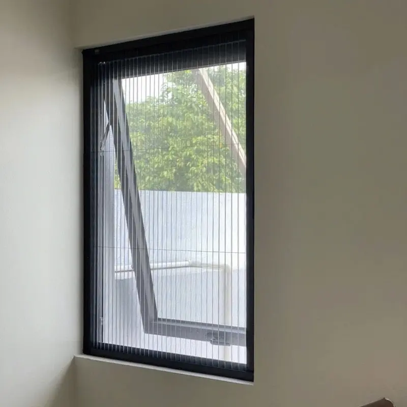 Cửa lưới chống muỗi dạng xếp đảm bảo tầm nhìn 