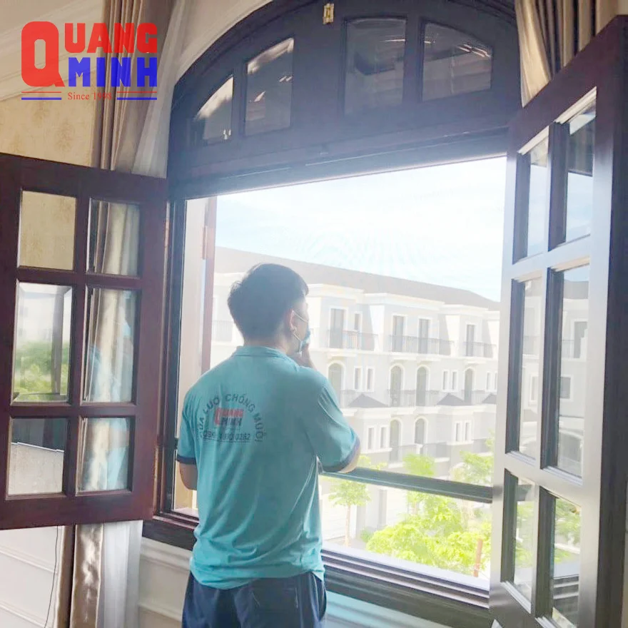 cửa lưới chống muỗi quảng ninh tại bãi cháy hạ long2