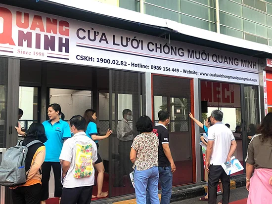 cửa lưới chống muỗi sài gòn