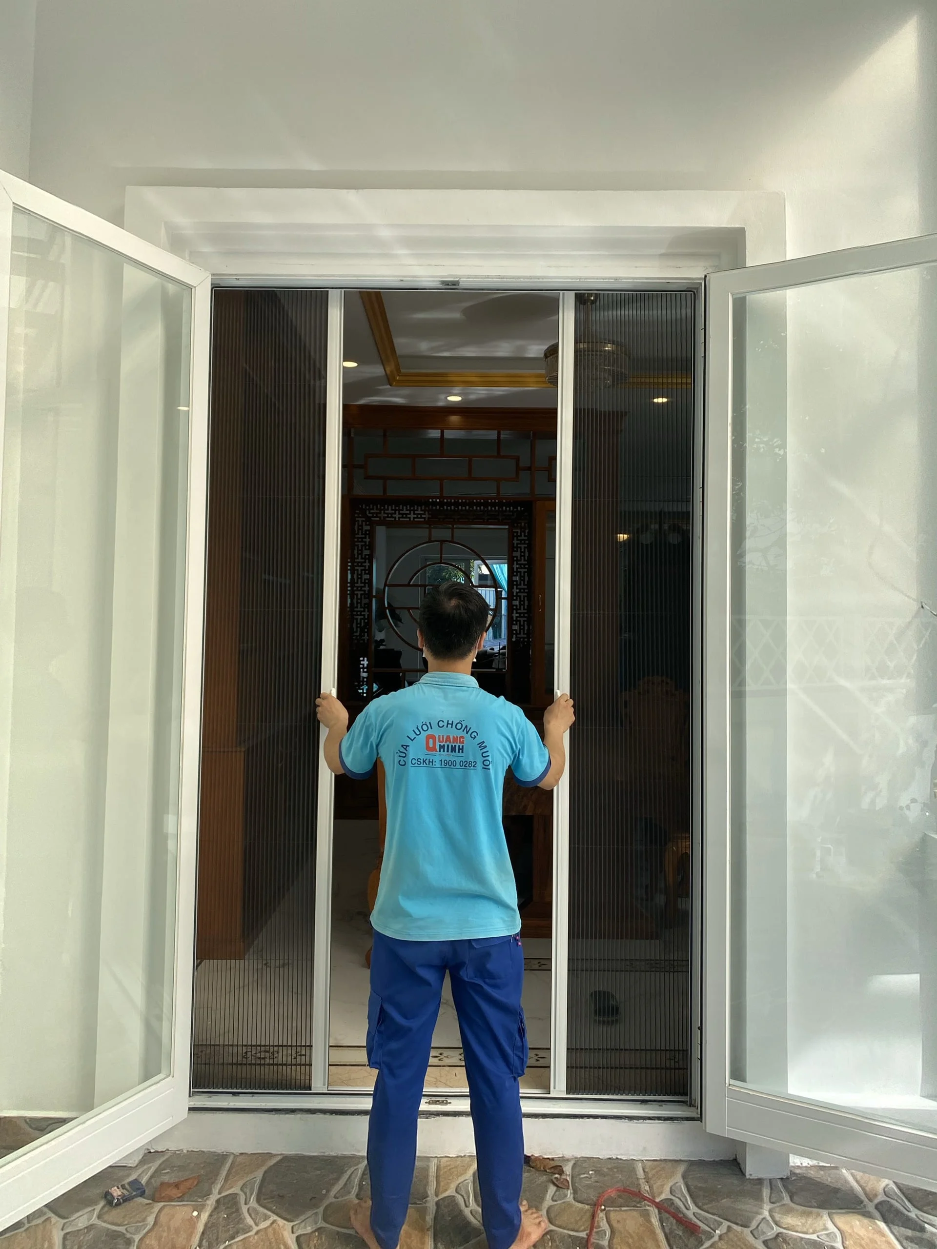 Cửa lưới chống muỗi Tiền Giang