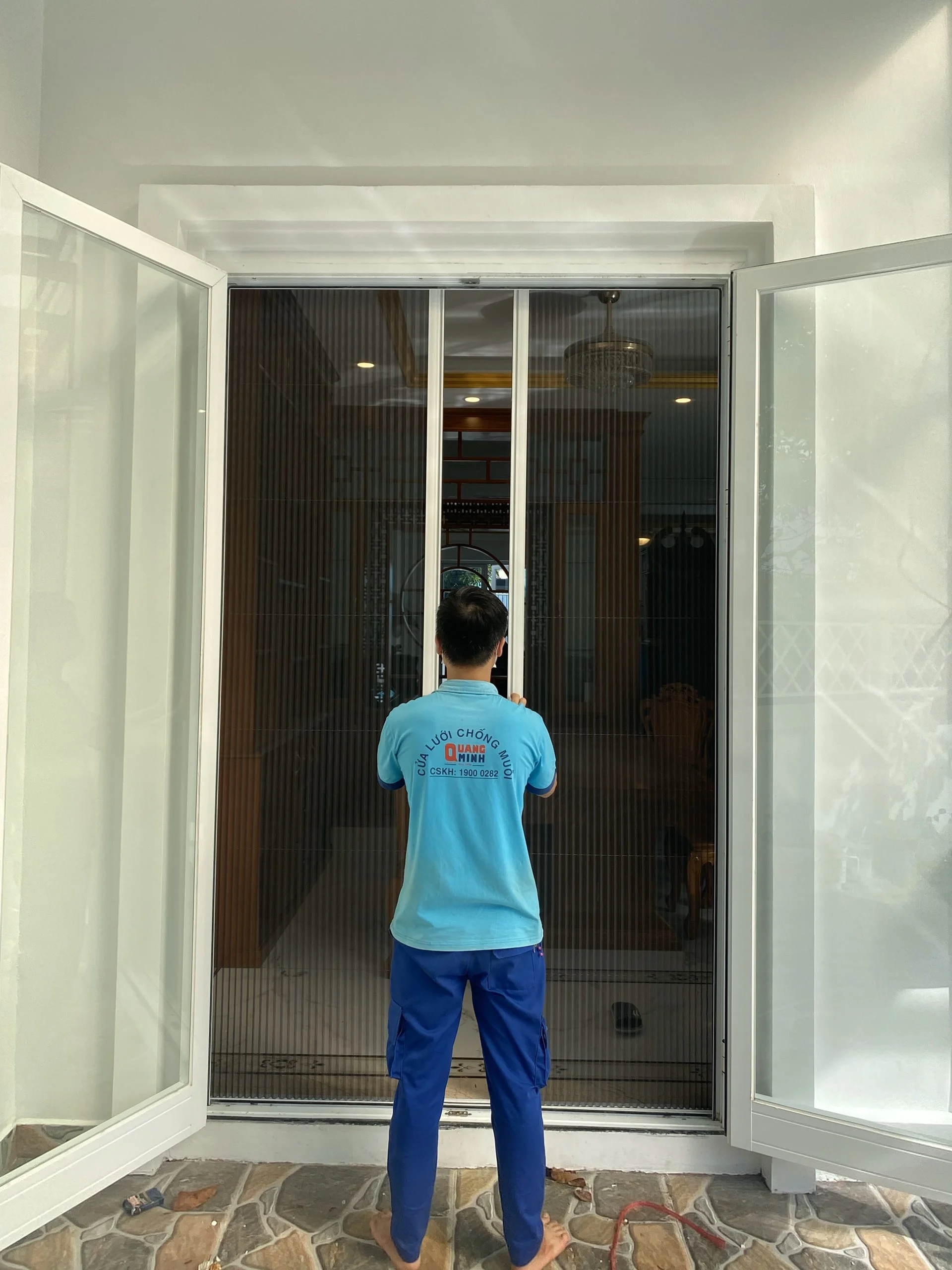 Cửa lưới chống muỗi Hà Tĩnh