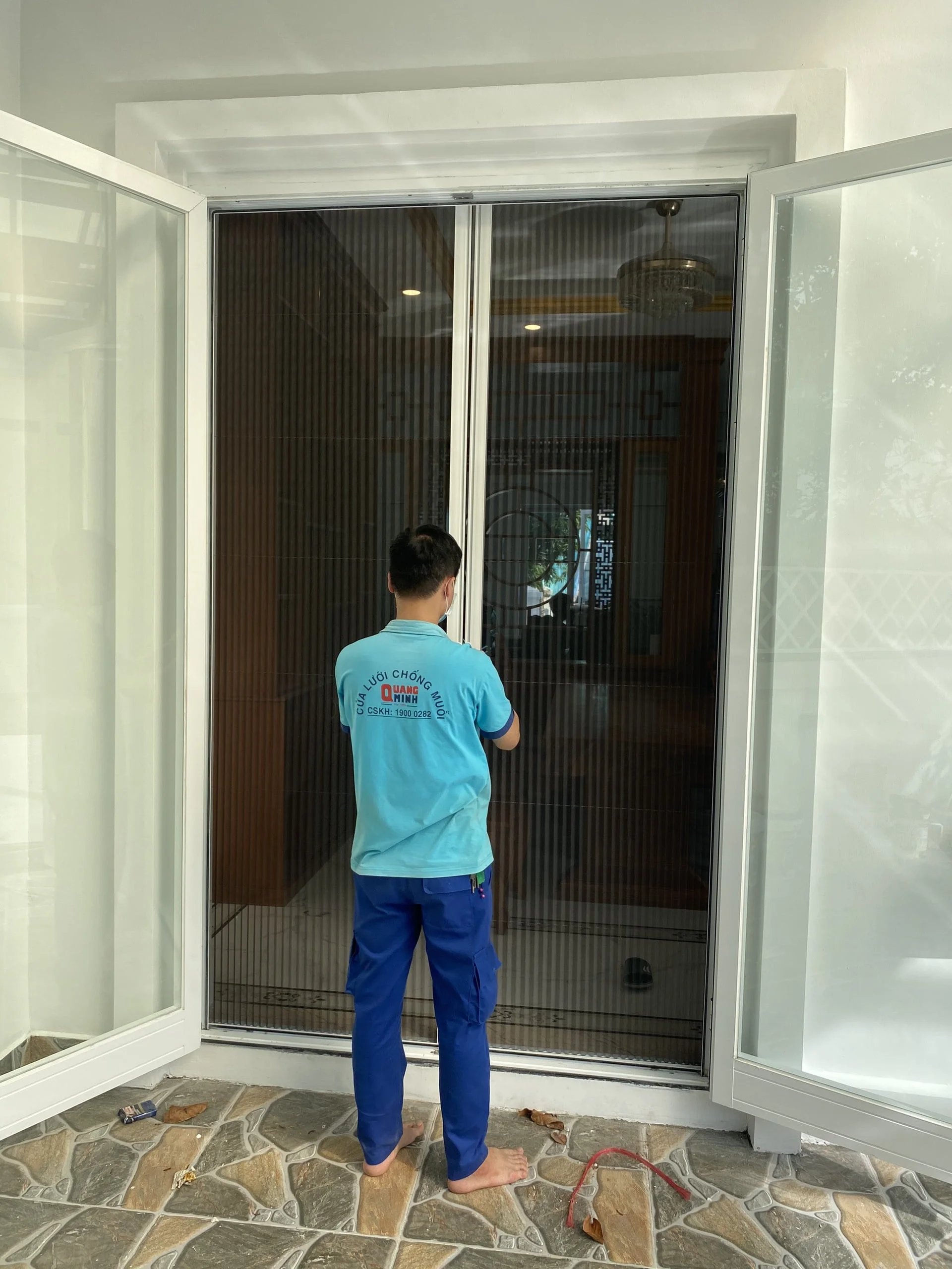 Cửa lưới chống muỗi Hà Tĩnh