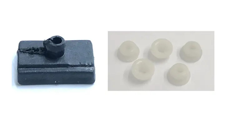 Chi tiết hạt xuyên dây trước và sau cải tiến