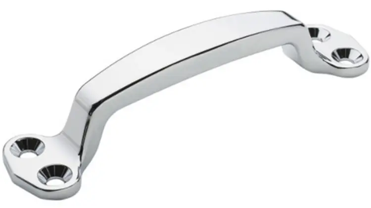 Chi tiết tay nắm cửa làm từ vật liệu nhôm cao cấp