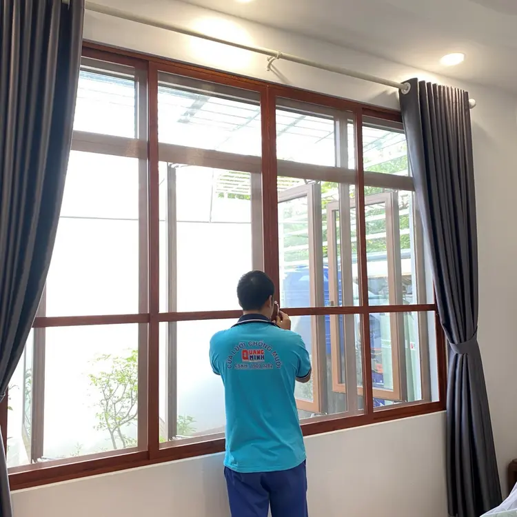 Cửa lùa chống muỗi đảm bảo độ thoáng khí lên đến 60%