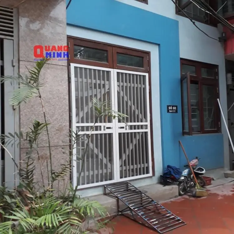 Cửa lưới chống muỗi cố định được thi công bởi Quang Minh