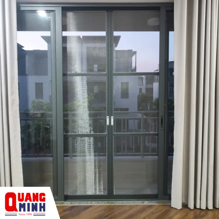 Hình ảnh cửa lưới dạng lùa ngang chống muỗi