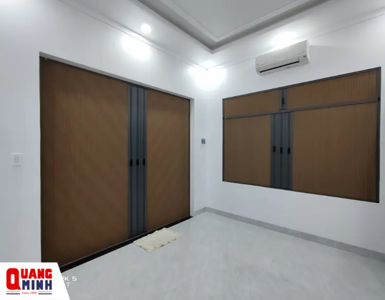 Rèm tổ ong Quang Minh hài hoà với mọi không gian phòng khách