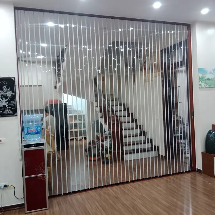 Tối ưu hóa diện tích với cửa nhựa lá xếp hiện đại