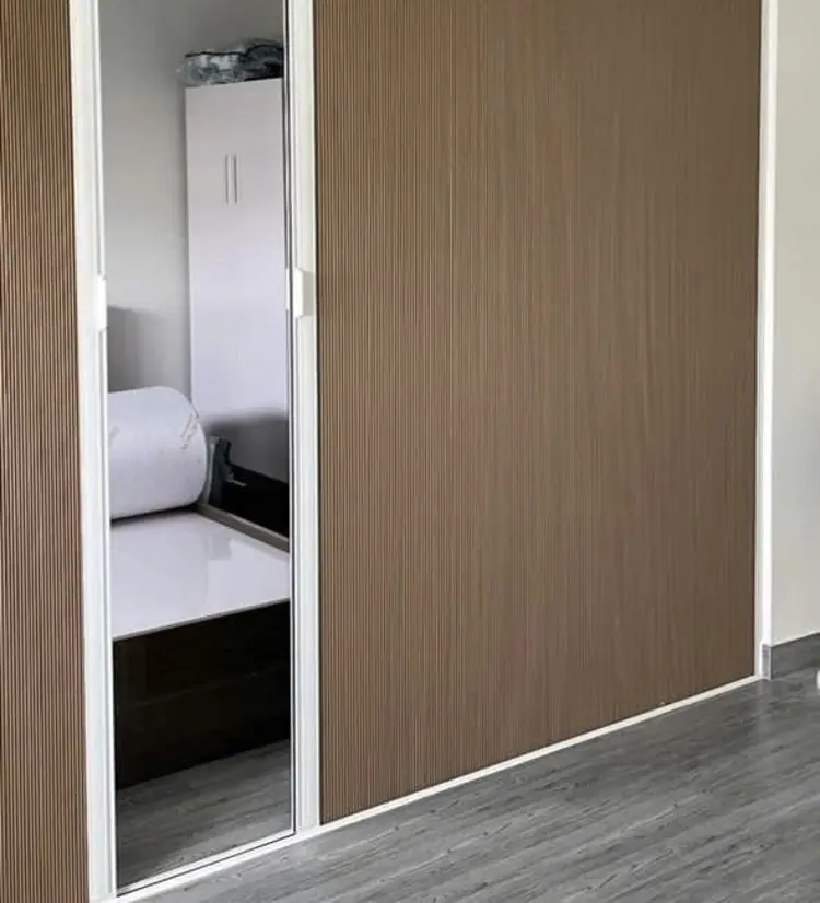 Vách tổ ong phân chia phòng ngủ nhưng vẫn tối ưu diện tích