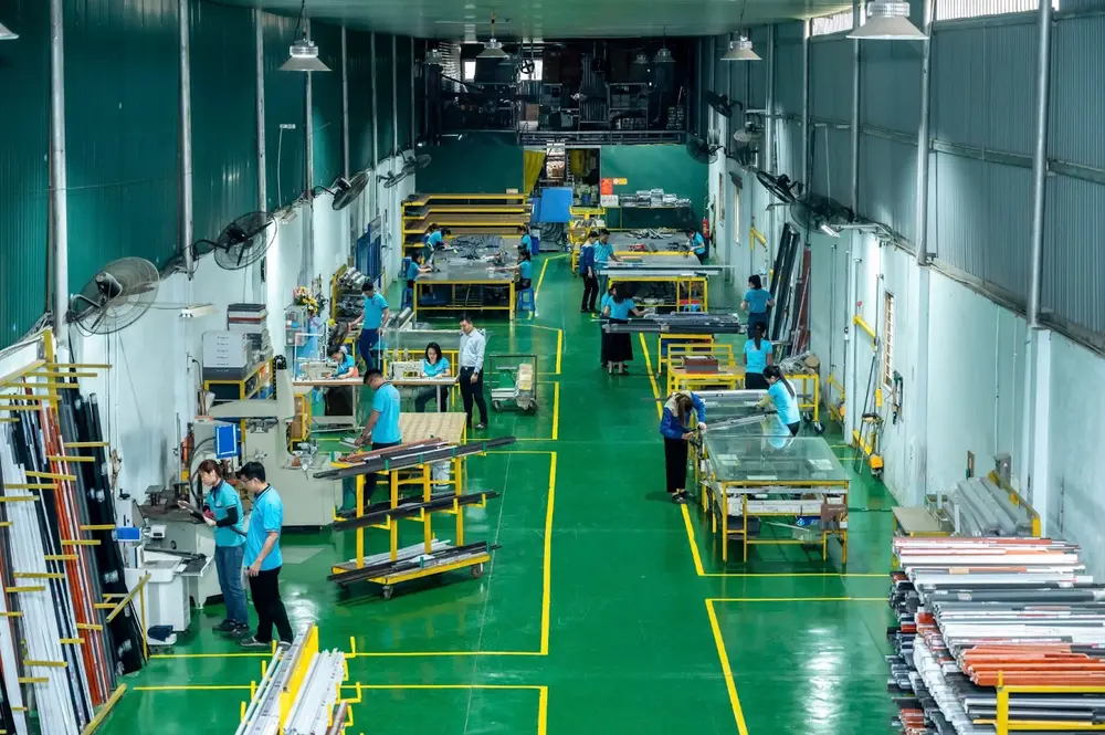 Xưởng sản xuất chuyên nghiệp tại Quang Minh