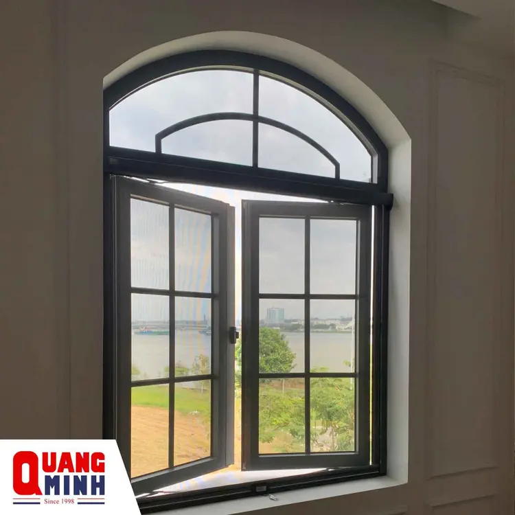 Cửa lưới chống muỗi đảm bảo tầm nhìn thoáng đãng ra không gian bên ngoài