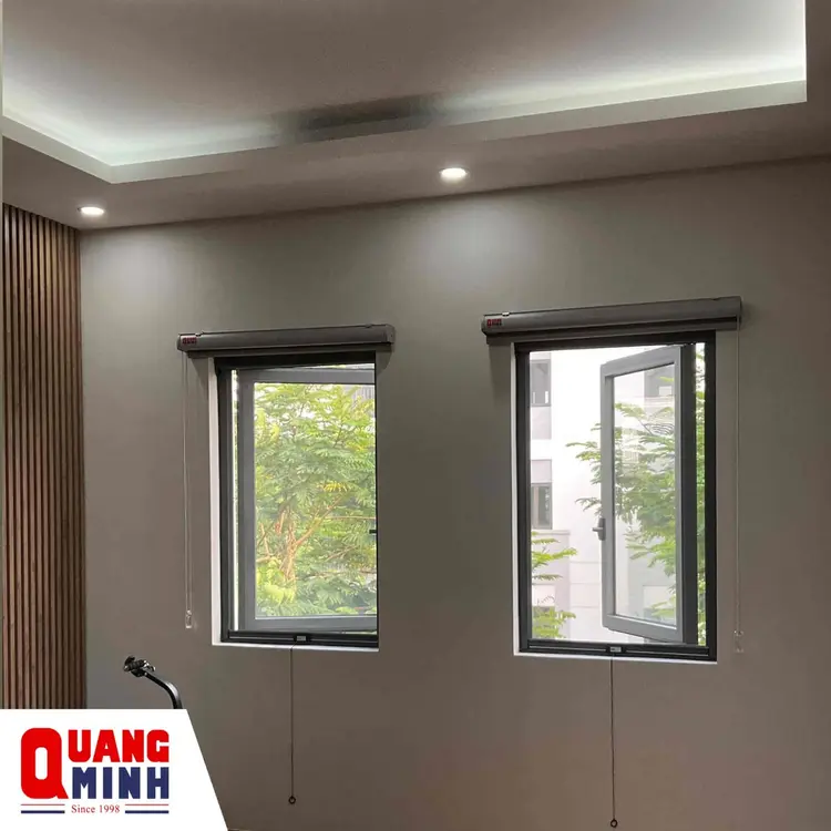 Cửa lưới chống muỗi được đội ngũ Quang Minh lắp đặt tại TP HCM