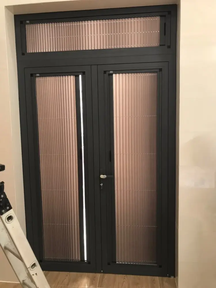 Hạng mục: Cửa xếp rèm Đơn vị thi công: Công ty TNHH MTV SX TM Cửa nhựa An Tín Thời gian hoàn thành : 19/03/2021