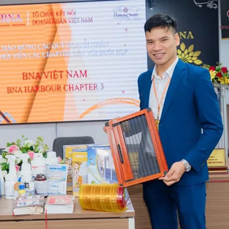 Ông Vũ Nguyên Đại NPP Cửa lưới Quang Minh Hải Phòng