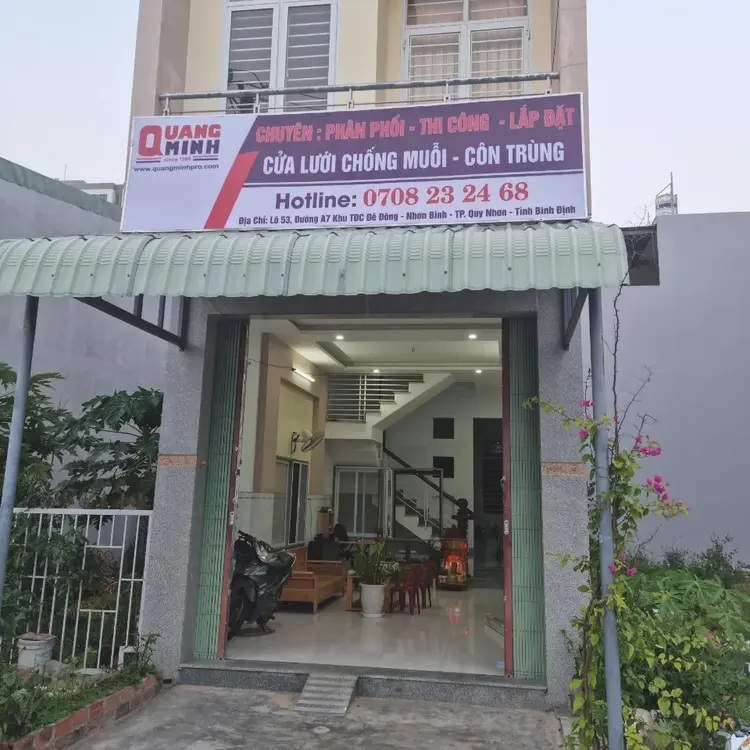 Showroom giới thiệu sản phẩm cửa lưới chống muỗi