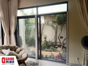 có thể để cửa lưới khô tự nhiên