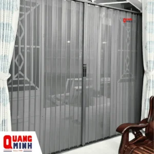 Cửa xếp lá nhôm ngăn côn trùng