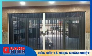 Cửa xếp lá nhựa Hải Phòng