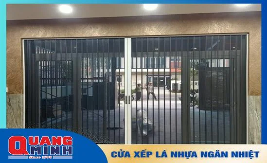 Cửa xếp lá nhựa Hải Phòng