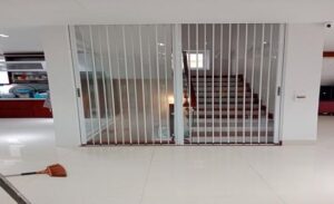 Cửa xếp nhựa 2 cánh ứng dụng linh hoạt