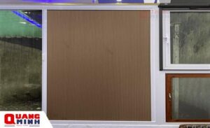 Hình ảnh thi công rèm tổ ong