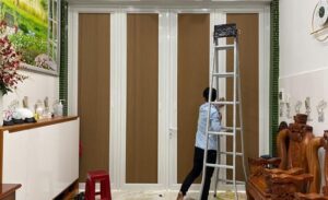 Khi lắp rèm tổ ong tại nhà