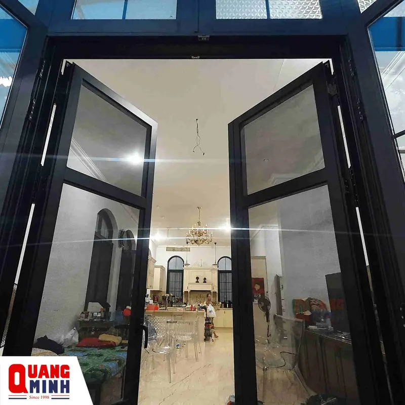 Mẫu cửa lưới chống cắt 2 cánh