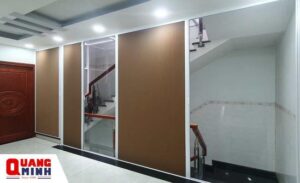 Thi công rèm tổ ong kéo ngang