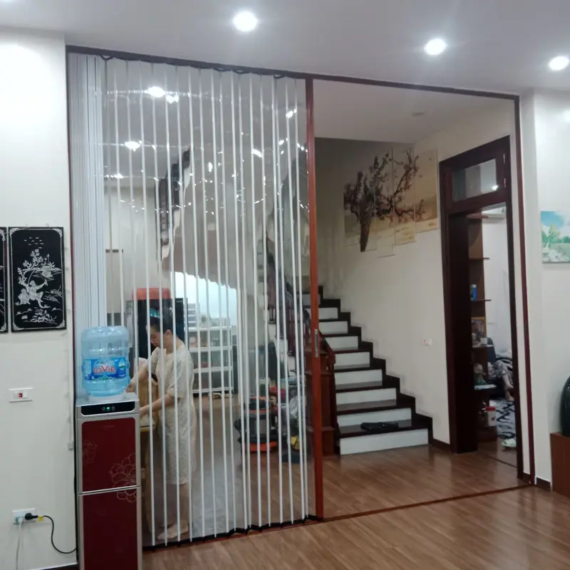 Cửa xếp lá nhựa có thể thu gọn