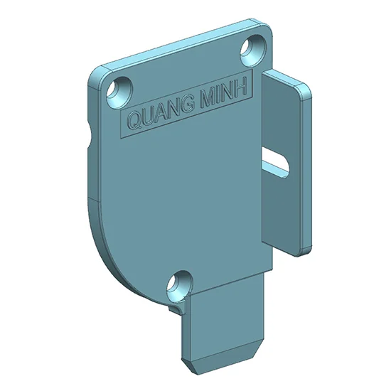 In chữ nổi trên các chi tiết 