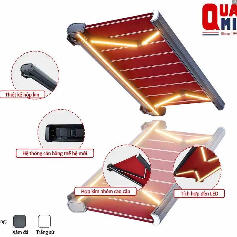 Mái hiên Cao cấp HK25.T