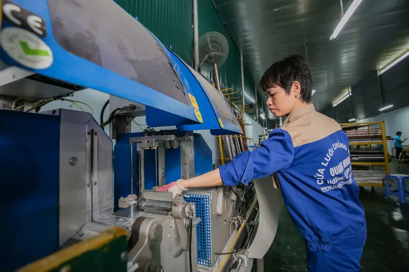 Thiết kế khung nhôm độc quyền 